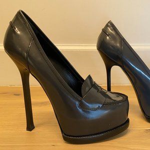 YSL Black Oxford Pumps (Size 36.5) - Brand New No Box